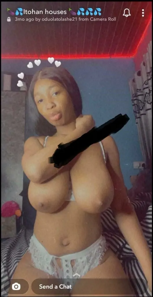 Instagram Influencer Oduola Tolashe Nudes
