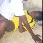 Two Guys Fucking a Girl in Angola