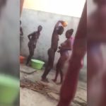 Busoga University Girls Bathing Outside