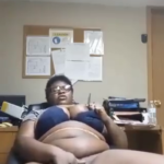 Principal Masturbating in Her Office