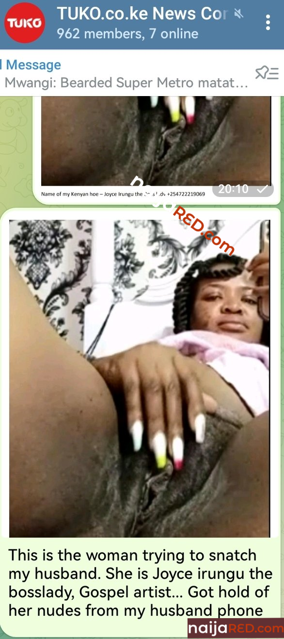 Gospel Singer Joyce Irungu Nude Leaked