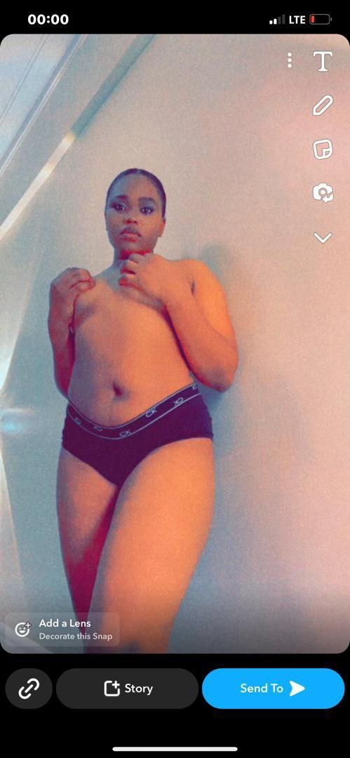 TikToker Luwi Light Snapchat Nude