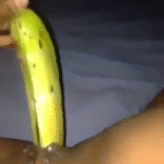Masturbating With Banana
